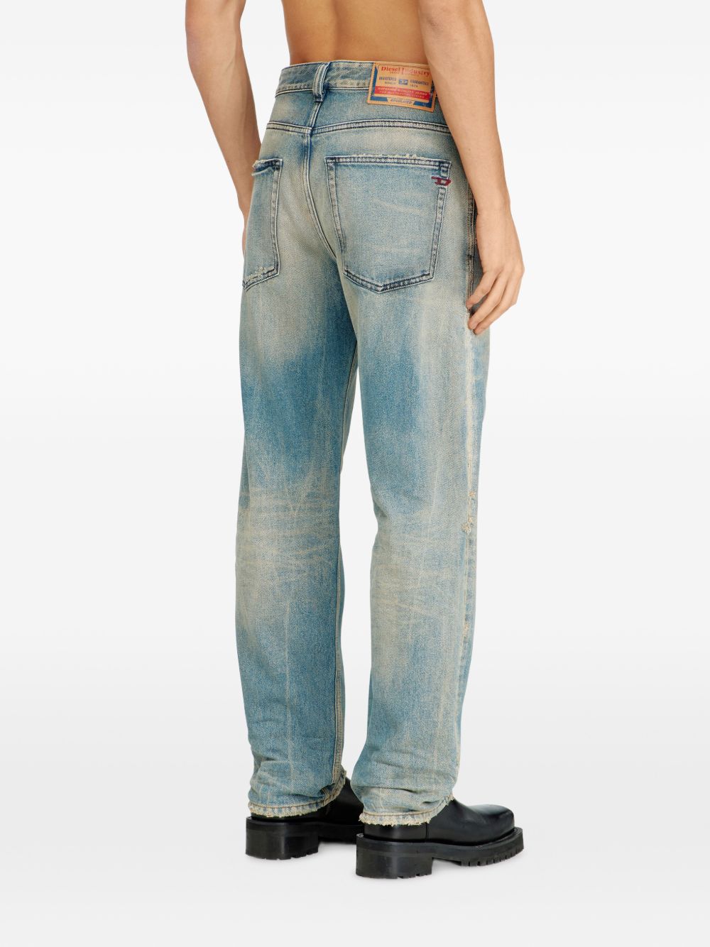 DIESEL Jeans regular fit in denim a vita media 2024 D-Macs 09N30 
