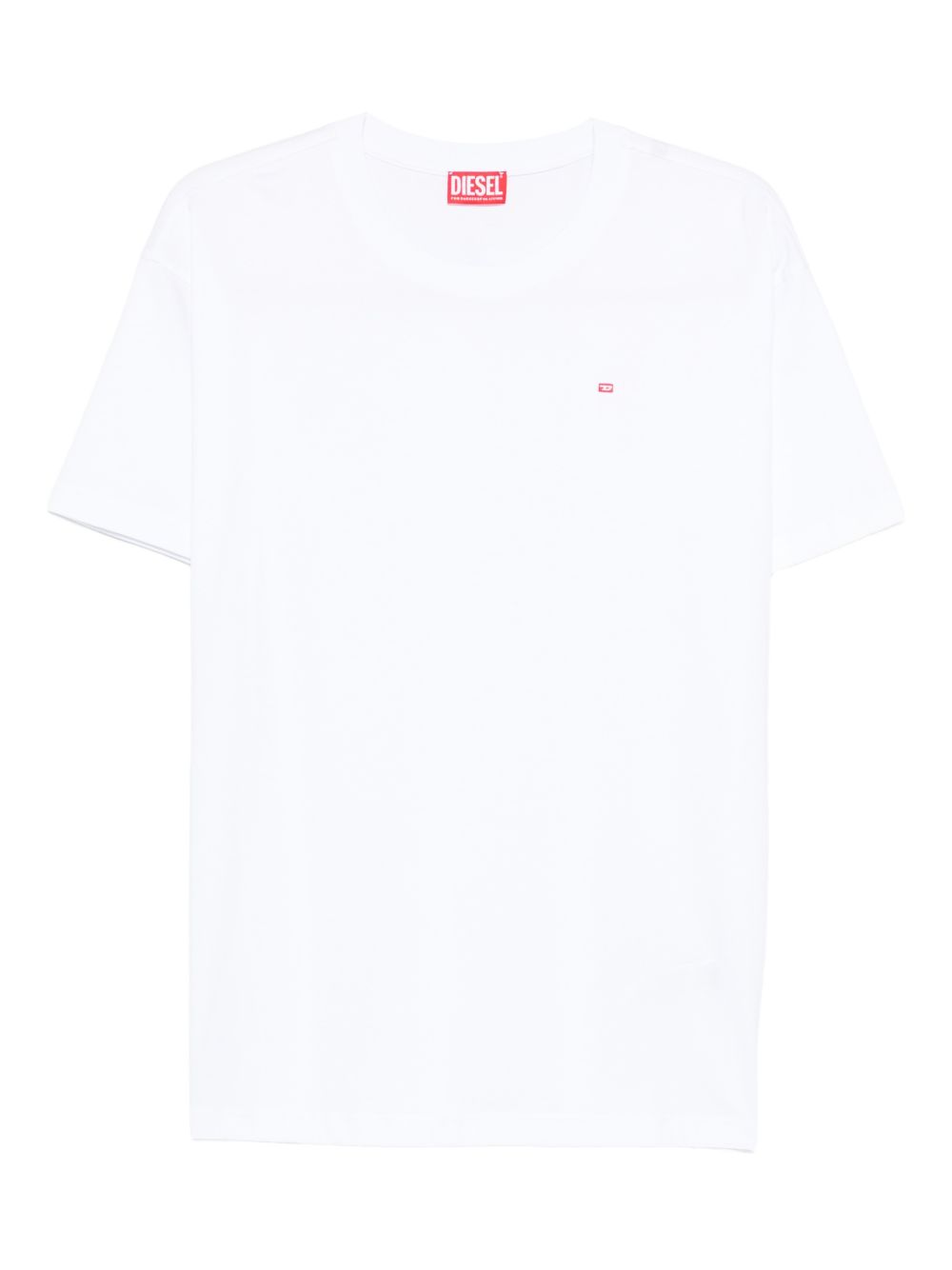 DIESEL T-shirt in cotone bianco 