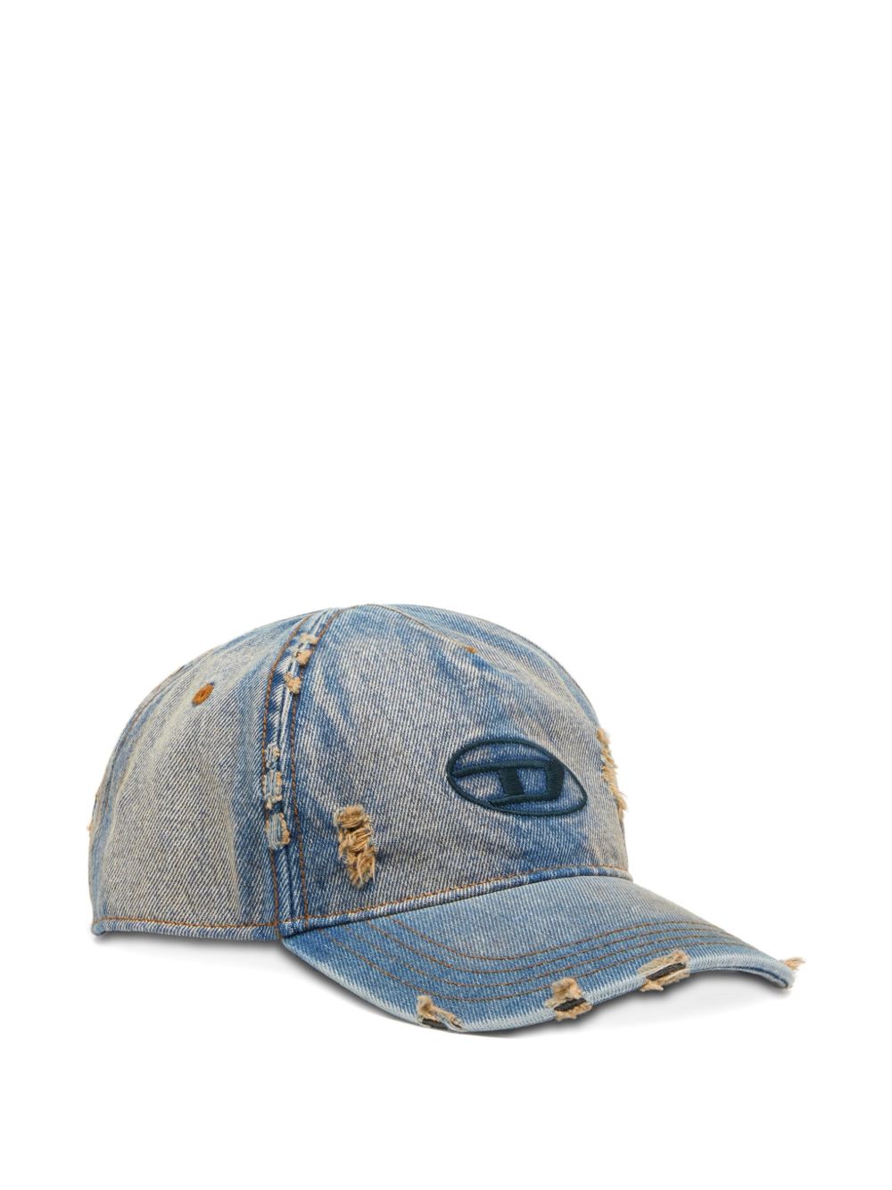 DIESEL Cappello da baseball in jeans 