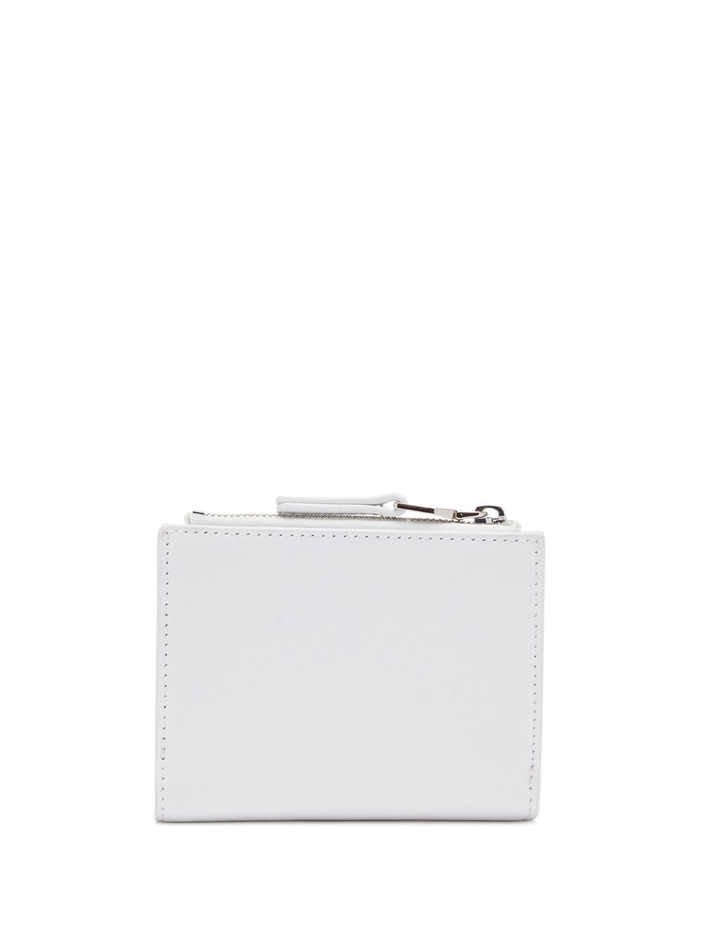 DIESEL Portacarte bianco in pelle 