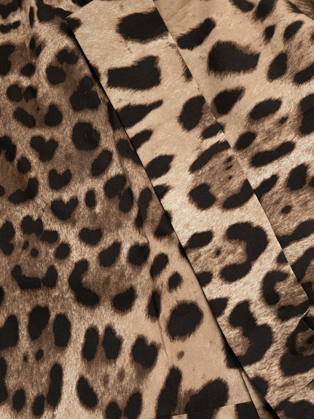 DOLCE e GABBANA Shorts in cotone leopardati 