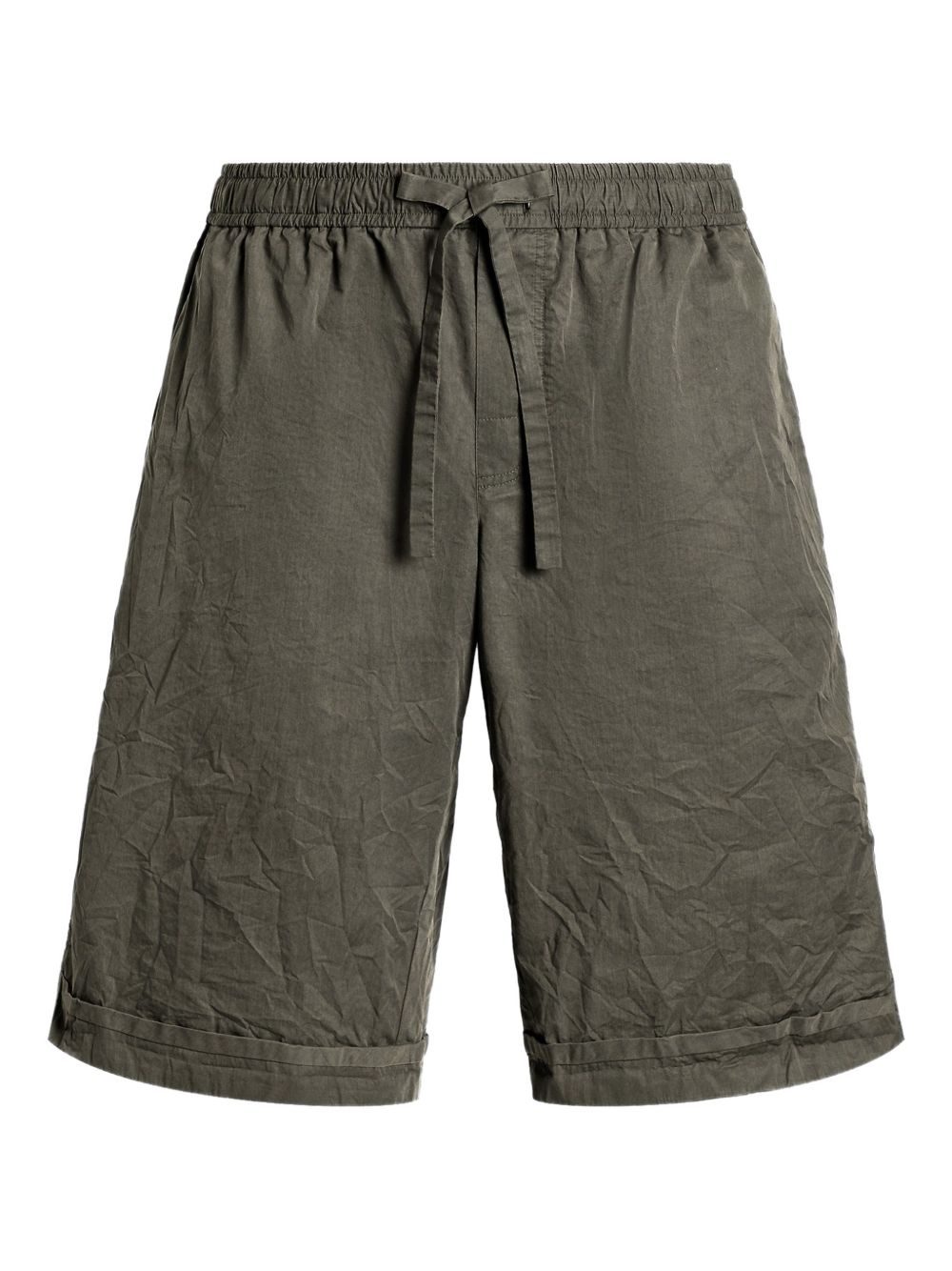 DOLCE e GABBANA Shorts in cotone grigio 