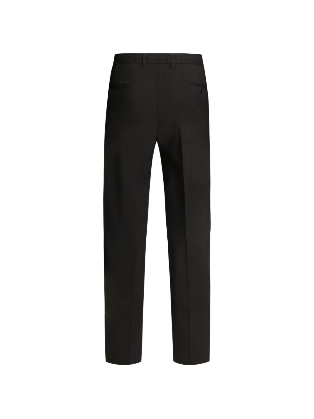 DOLCE e GABBANA Pantaloni eleganti neri a gamba dritta 