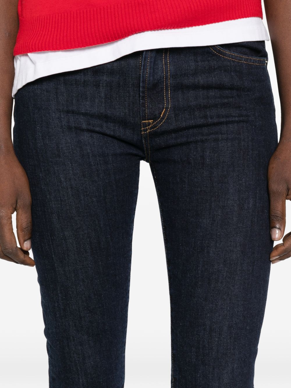 DONDUP Jeans Daila slim in blu denim scuro 