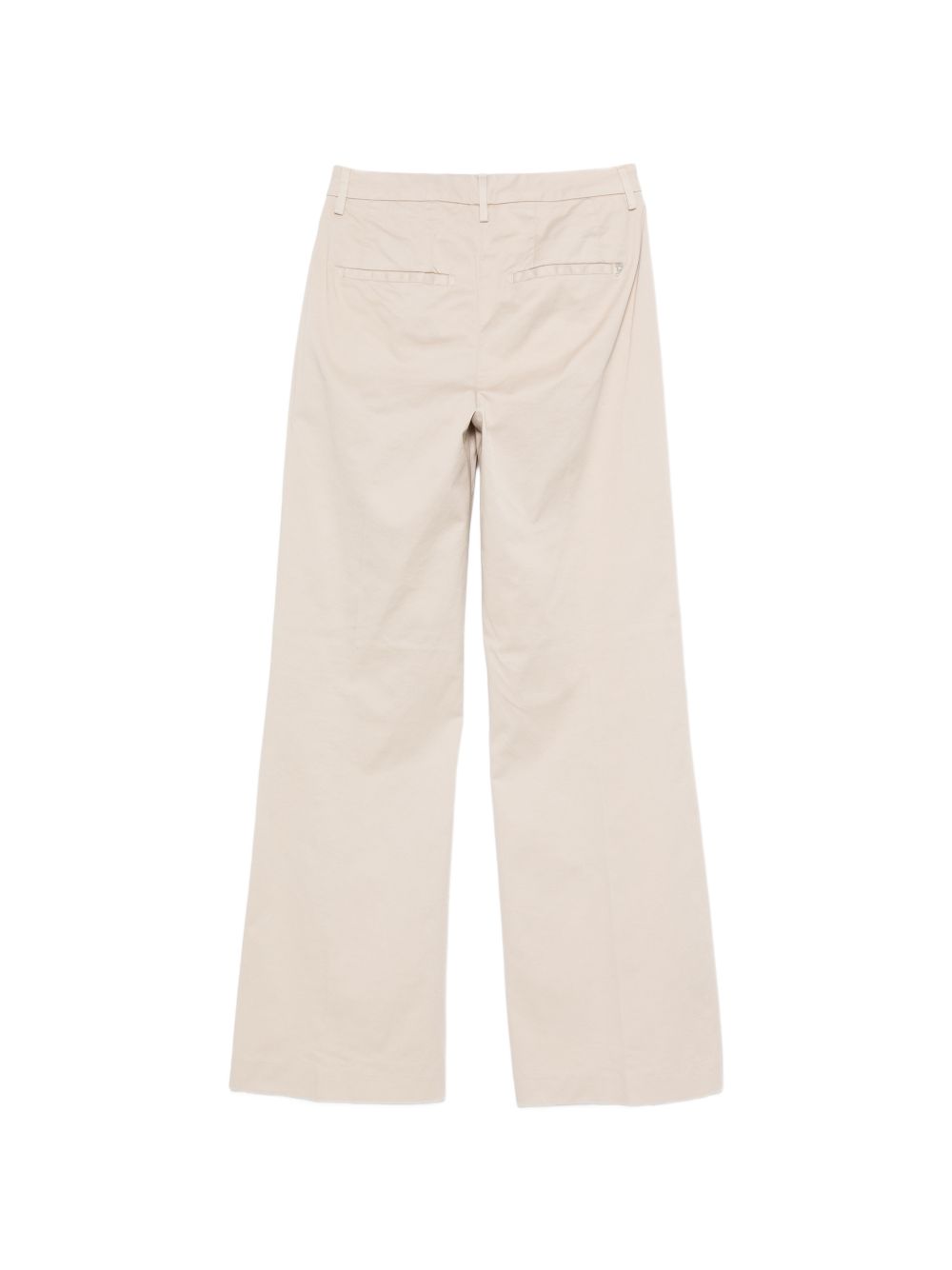 DONDUP Pantaloni Janice wide leg beige 