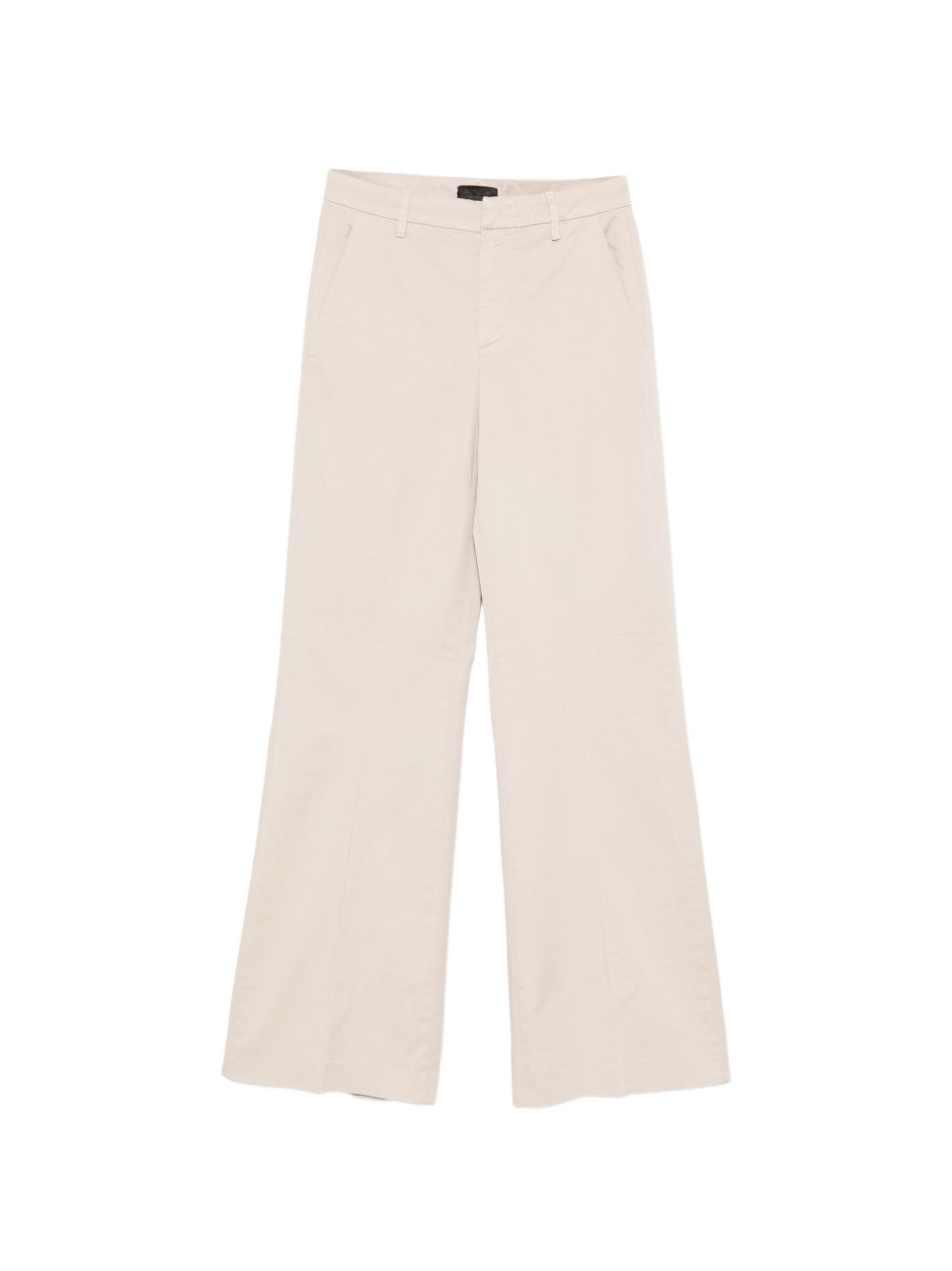 DONDUP Pantaloni Janice wide leg beige 