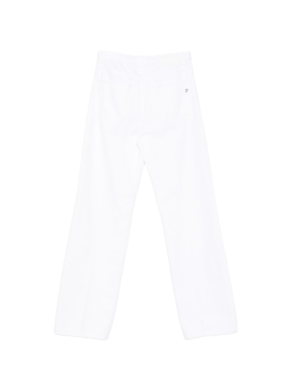 DONDUP Pantaloni in cotone bianchi 