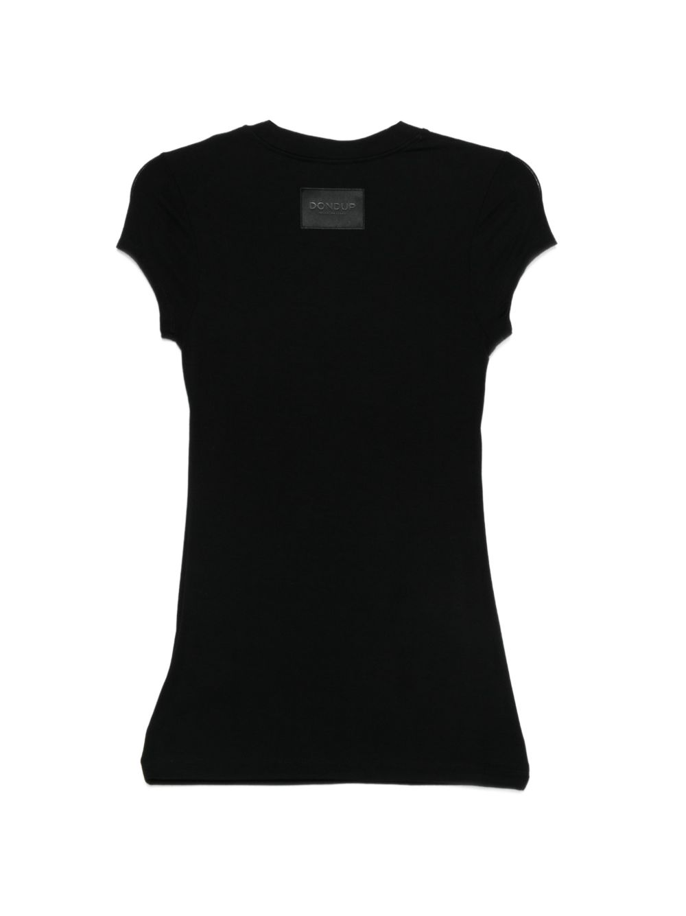 DONDUP T-shirt nera a maniche corte 