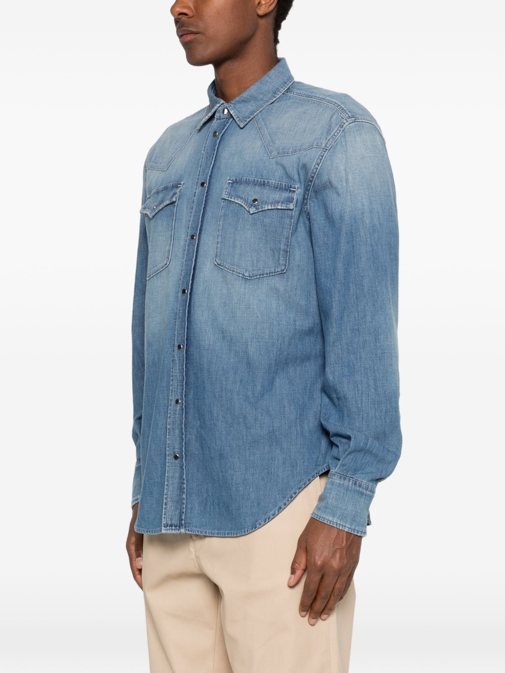 DONDUP Giacca in denim con tasche sul petto 