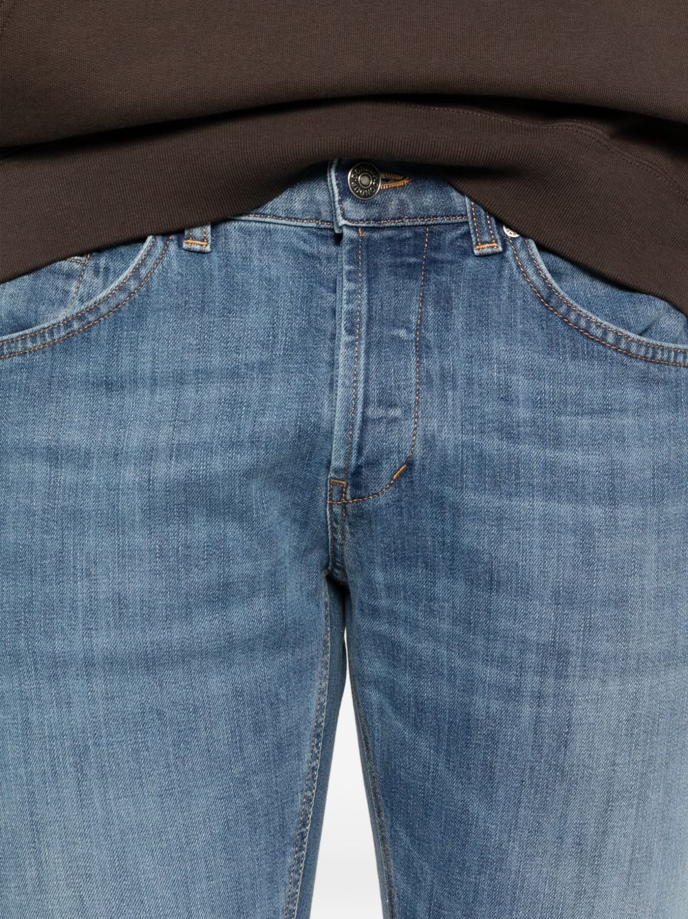 DONDUP Jeans skinny George lavaggio medio 
