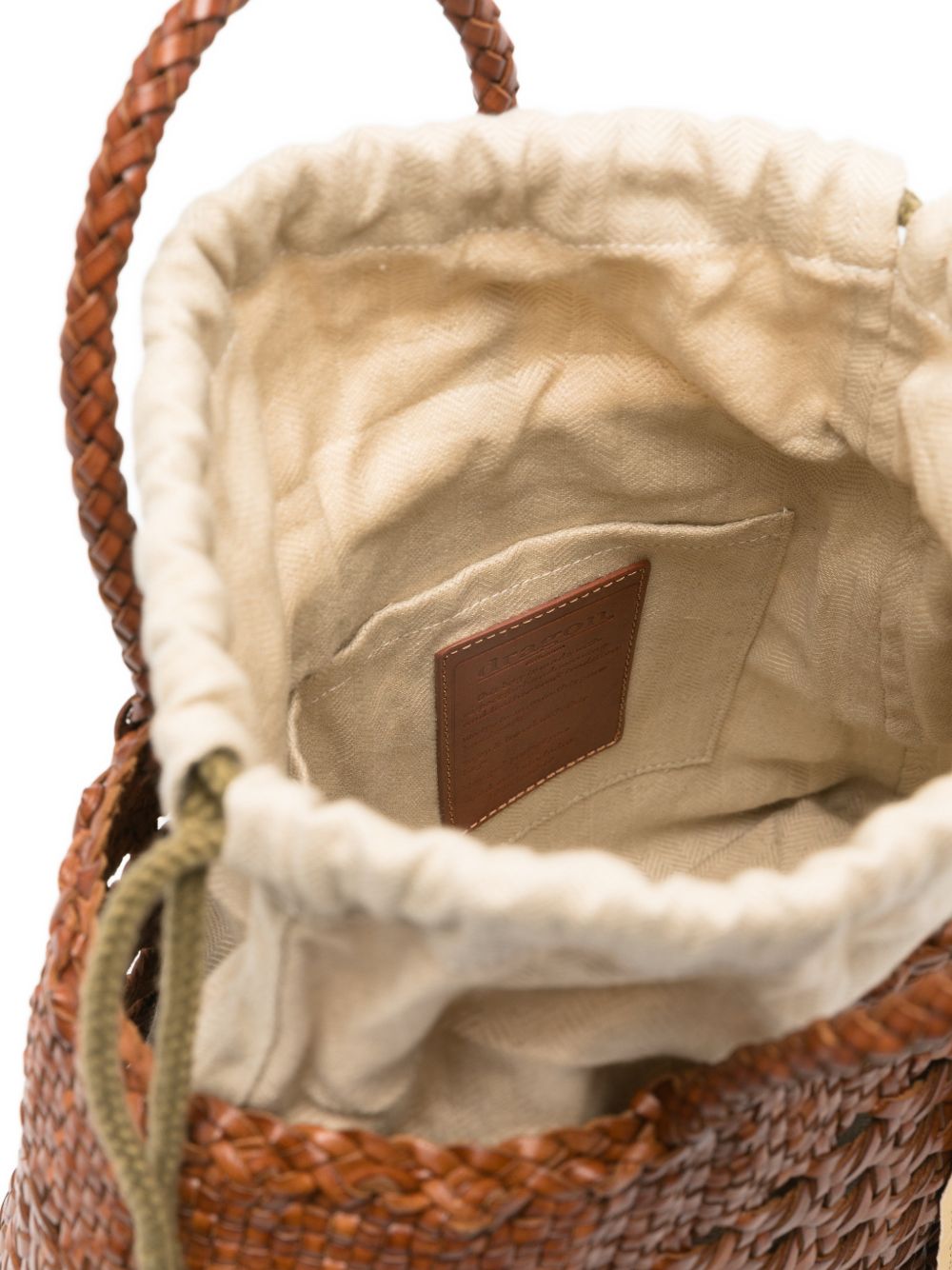 DRAGON DIFFUSION Borsa 'Santa Cano' marrone 