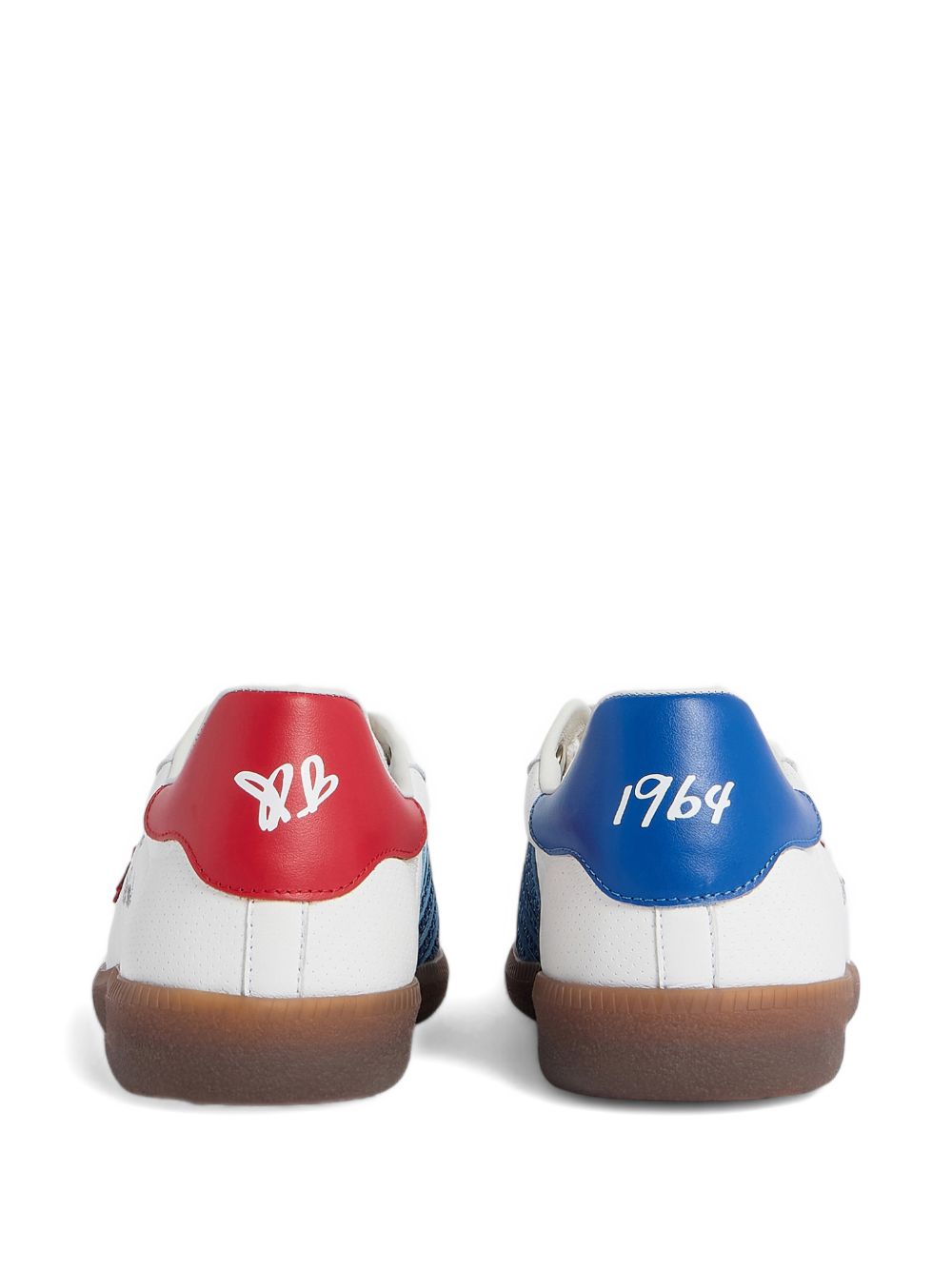 DSQUARED2 Sneakers Maple Leaf Rebels bianche 