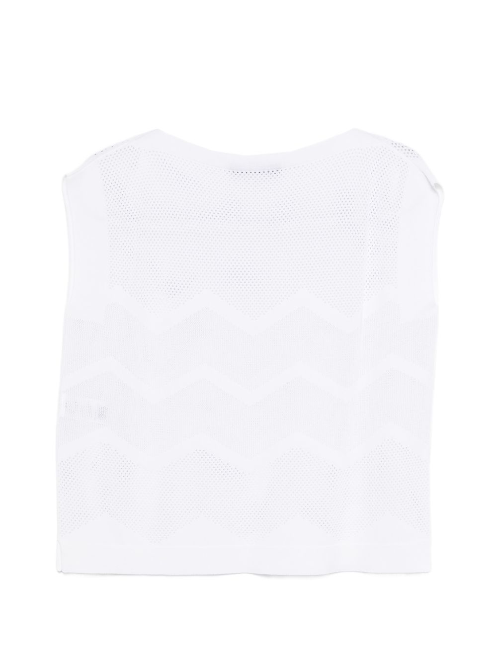 D EXTERIOR Gilet  in maglia  bianco 
