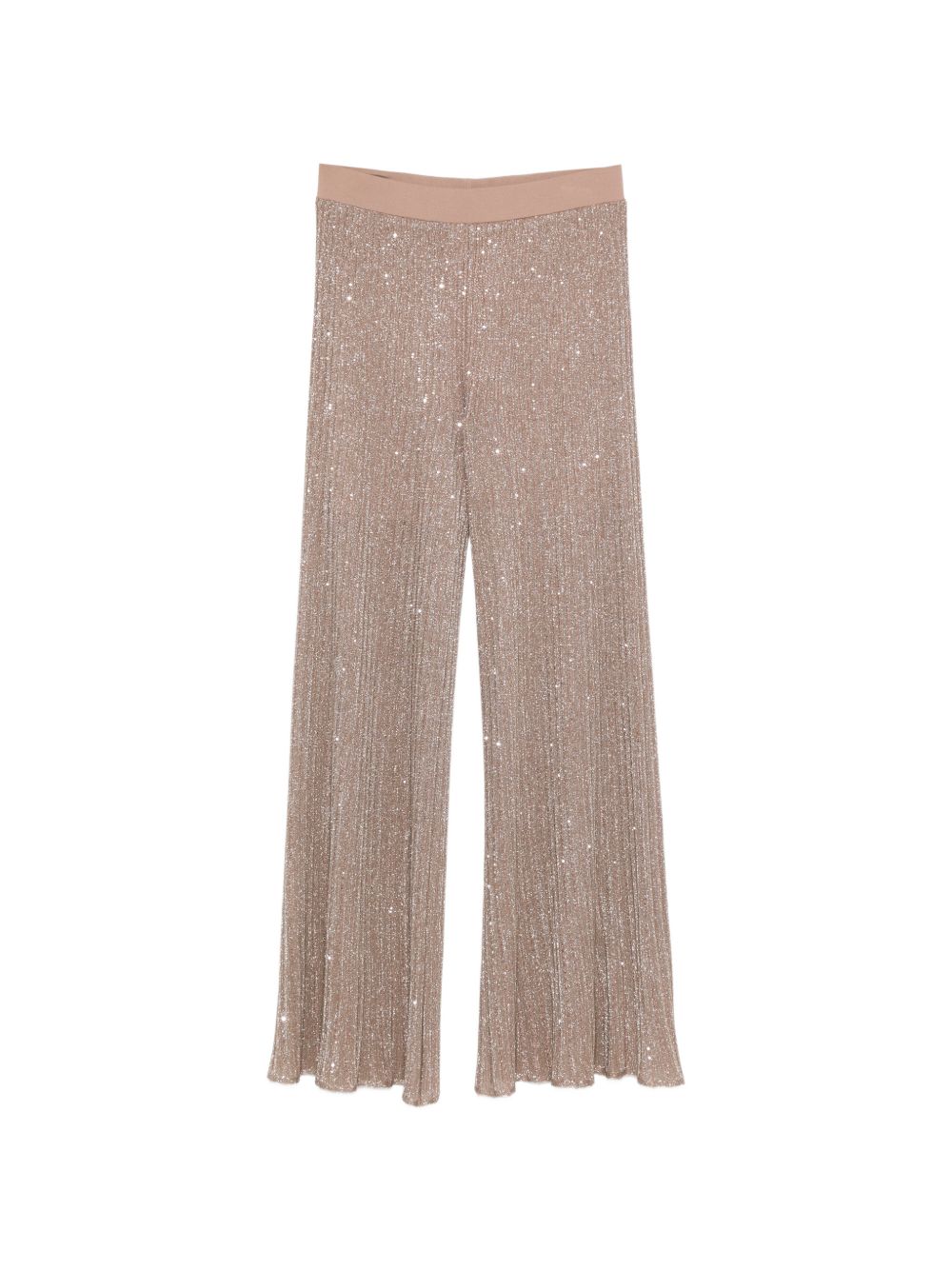 D EXTERIOR Pantaloni ampi e morbidi con paillettes 