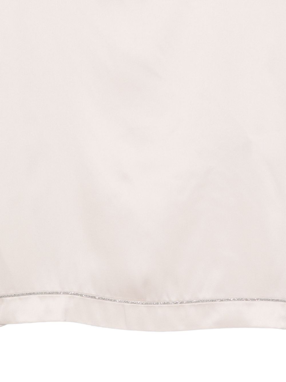 D EXTERIOR Maglia in satin con scollo a V 