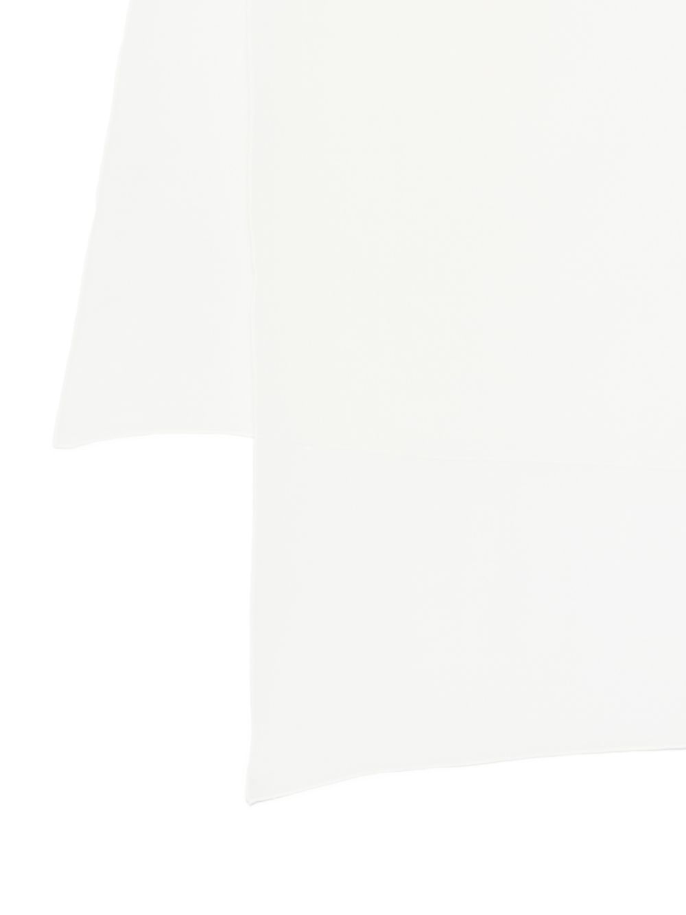 D EXTERIOR Foulard in seta avorio 