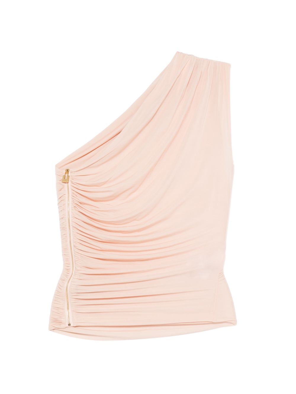 ELISABETTA FRANCHI Top monospalla rosa 