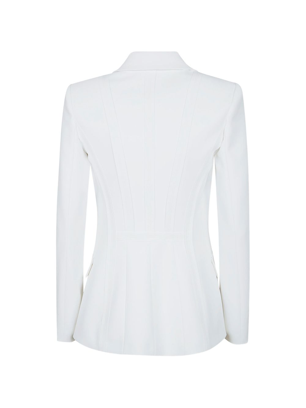 ELISABETTA FRANCHI Blazer strutturato elegante color avorio 