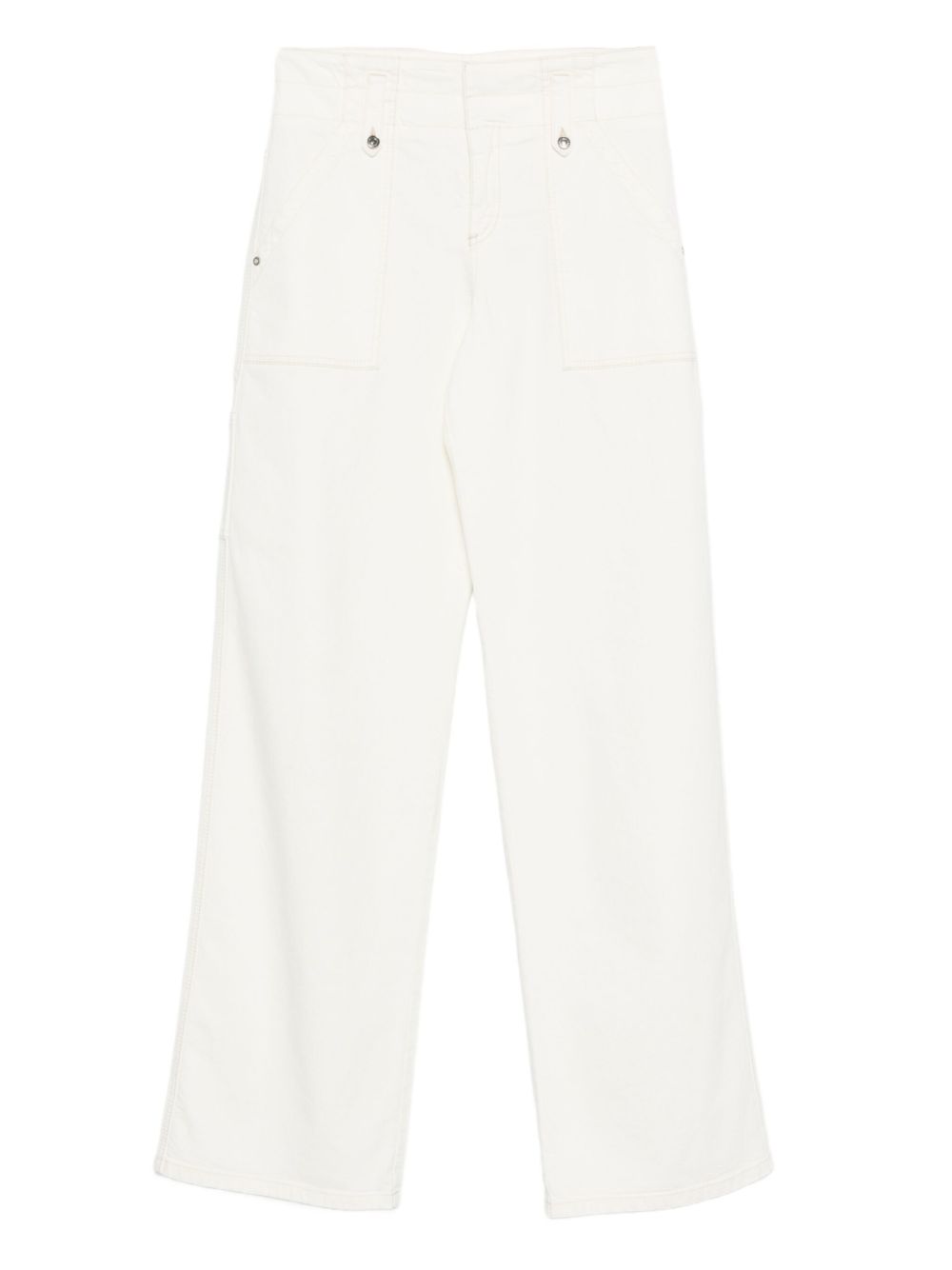 ERMANNO SCERVINO Jeans con decorazione occhielli 
