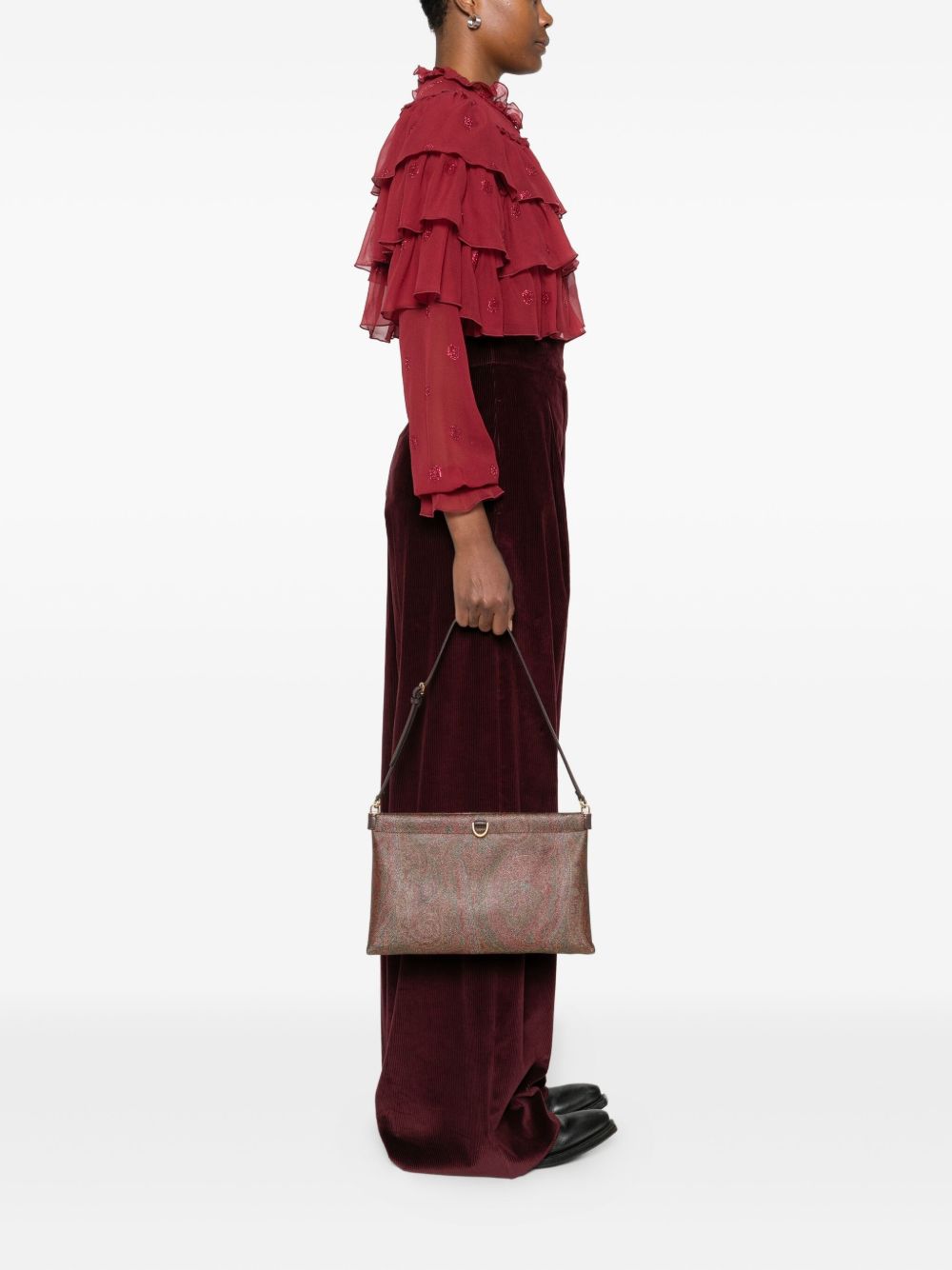 ETRO Borsa a spalla con stampa paisley 