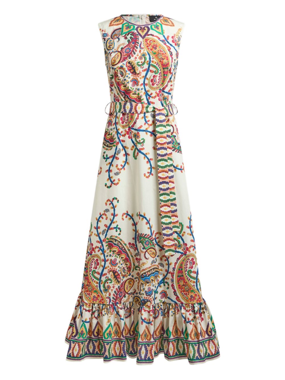ETRO Abito lungo con fantasia 
