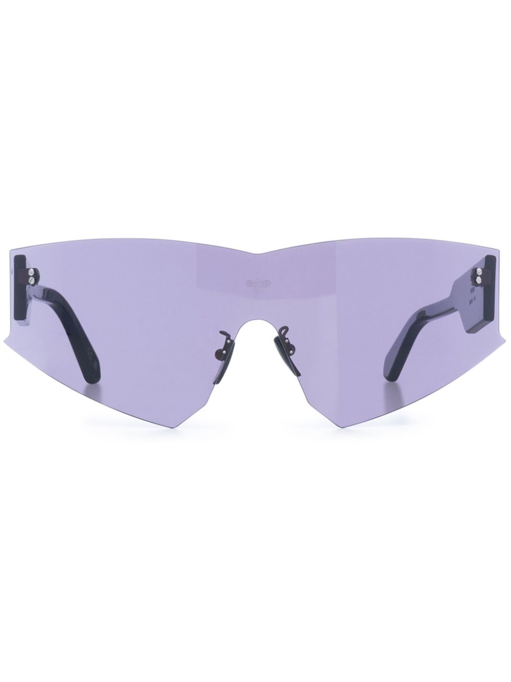 FACE HIDE Occhiali Vertigo in acetato forma futuristica 