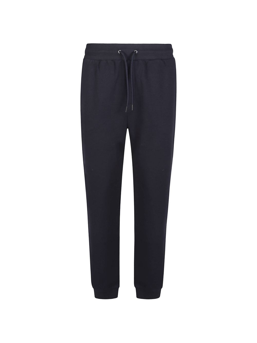 FAY Pantaloni sportivi in cotone blu con coulisse 