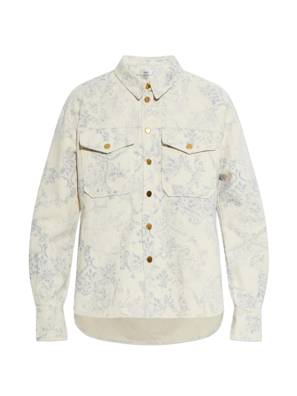 FORTE FORTE Camicia My Shirt con stampa floreale nontiscordardime 