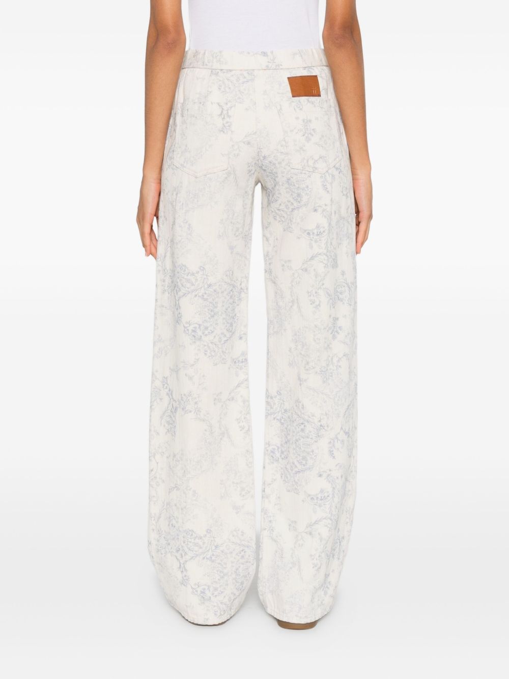 FORTE FORTE Pantaloni 'My Pants' con stampa floreale 