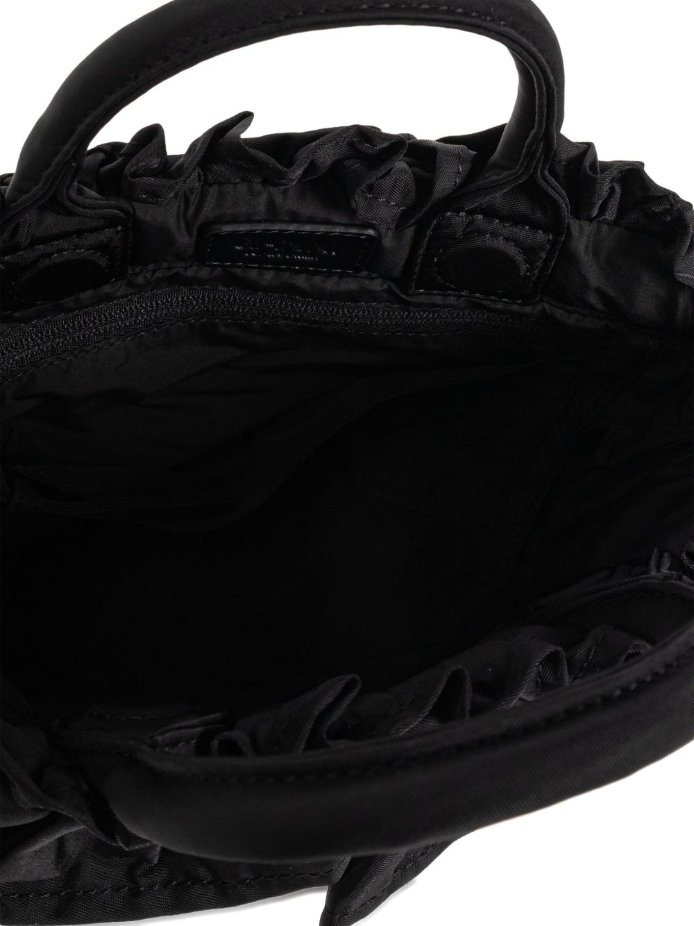 GANNI Borsa tote con ruches 