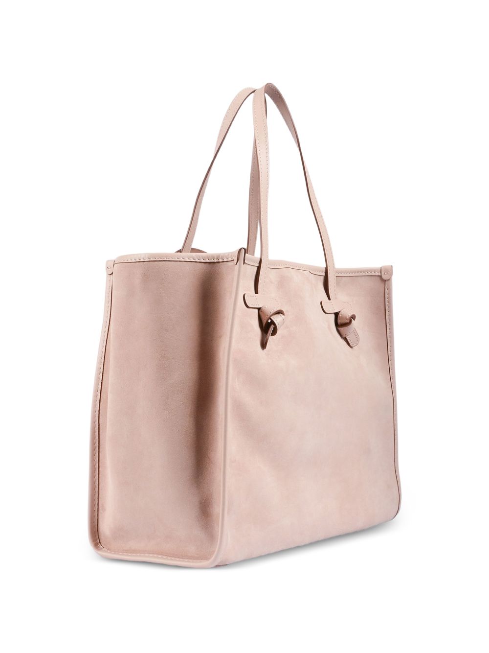 GIANNI CHIARINI Borsa shopping Marcella in pelle beige 