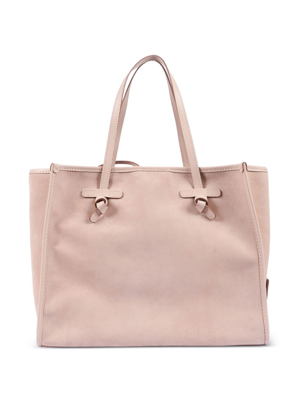 GIANNI CHIARINI Borsa shopping Marcella in pelle beige 