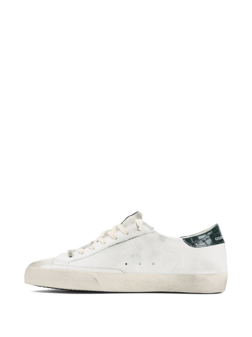 GOLDEN GOOSE Sneakers Super Star in pelle effetto usato 