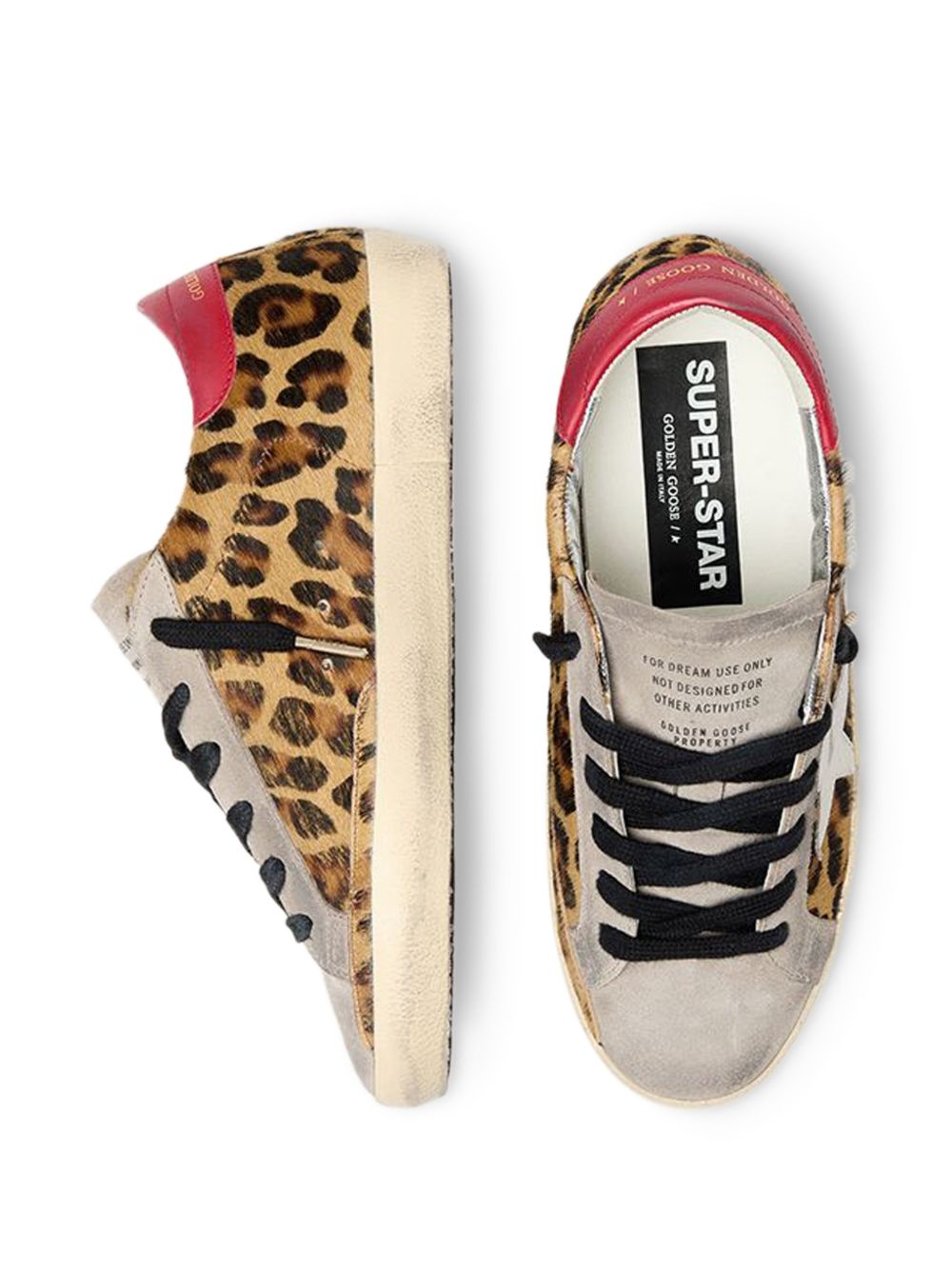 GOLDEN GOOSE Sneakers Super-Star in pelle muticolor 