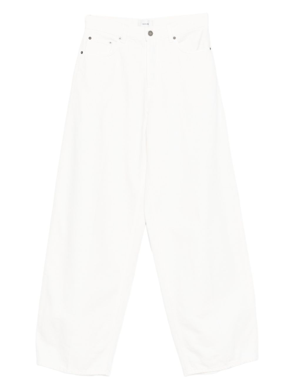 HAIKURE Jeans Bethany bianco a gamba larga 