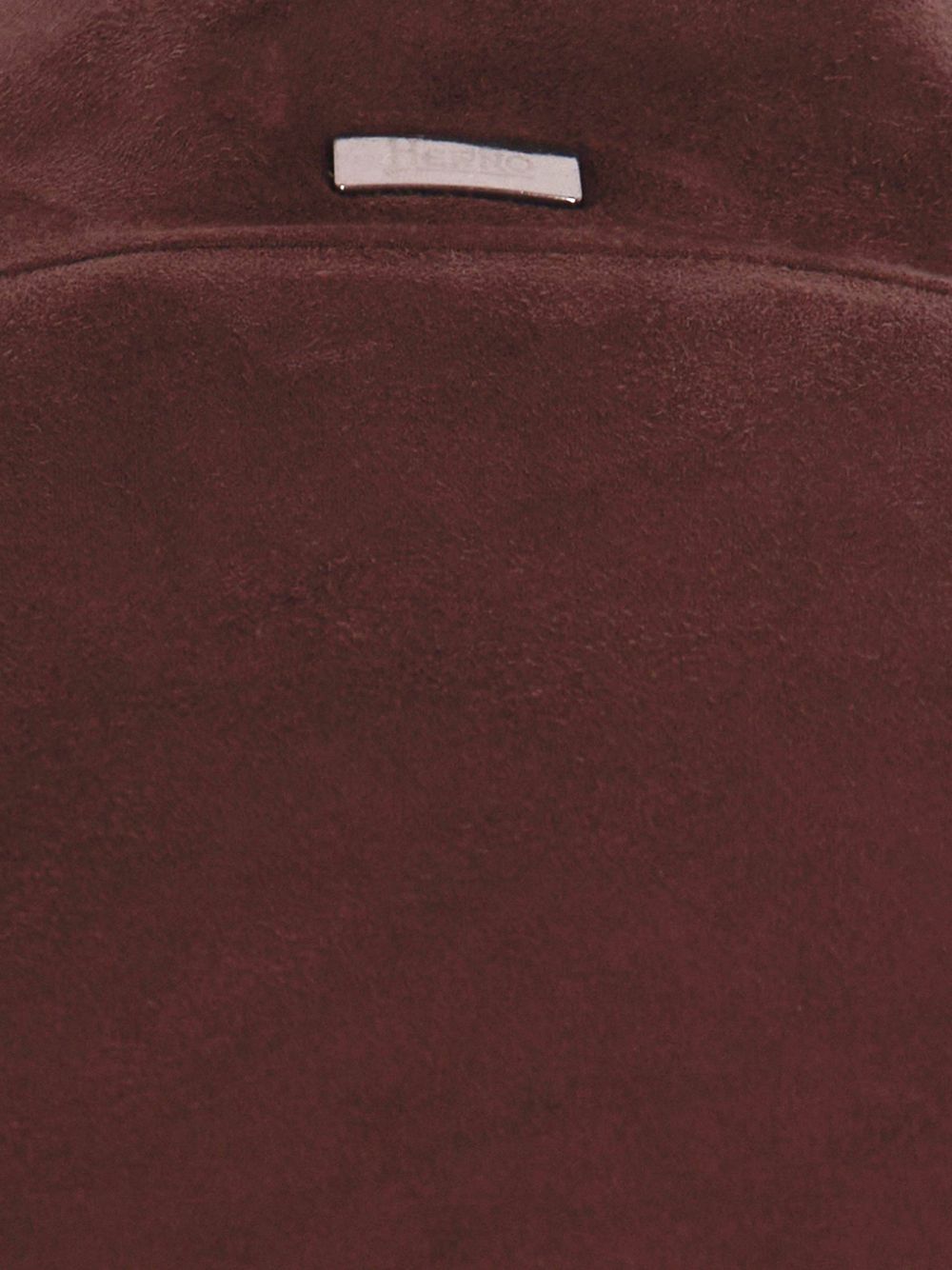 HERNO Bomber marrone con zip frontale 