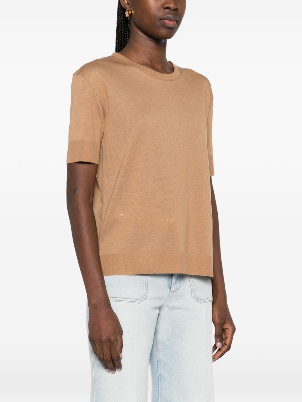 HERNO Maglia girocollo a maniche corte 