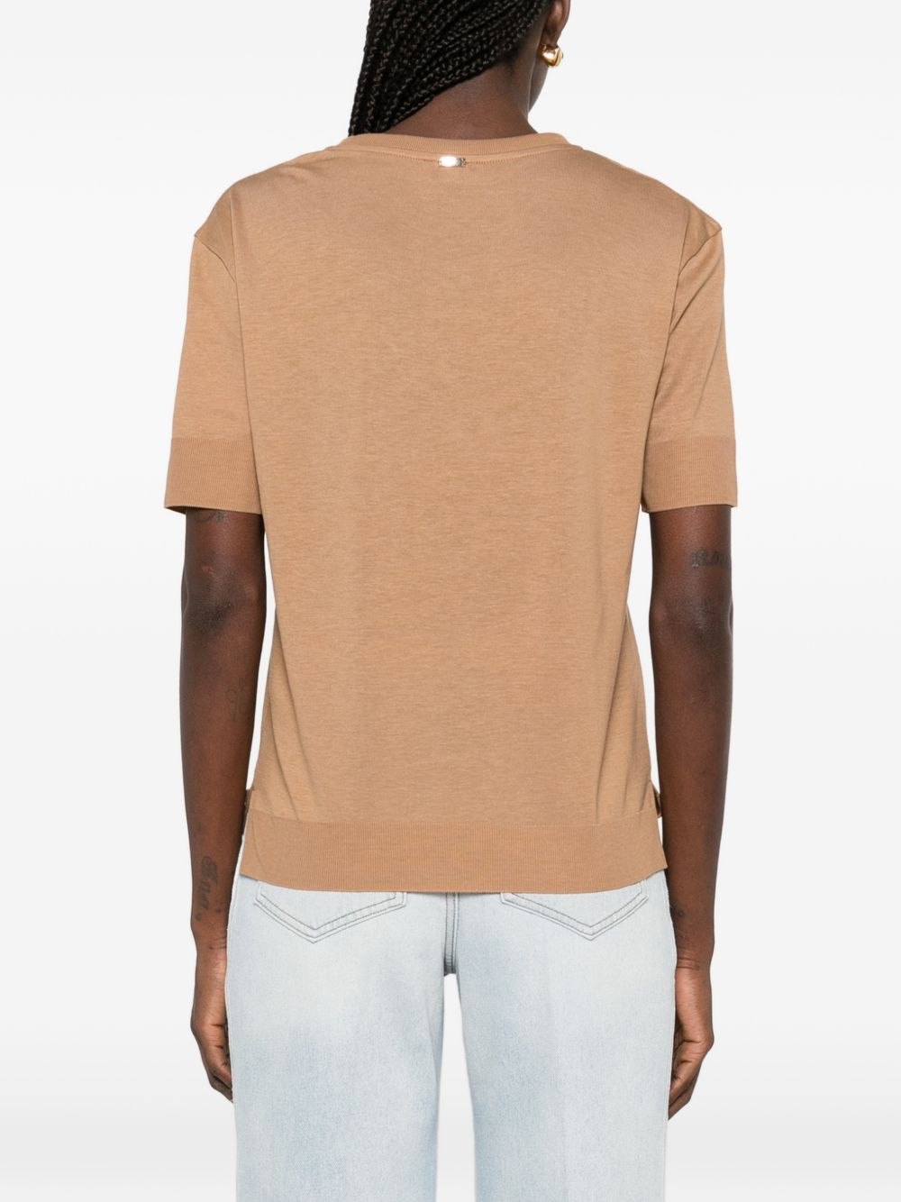 HERNO Maglia girocollo a maniche corte 