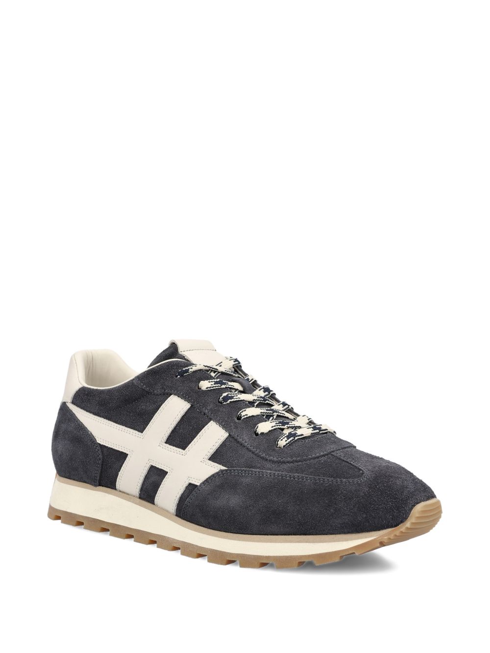 HOGAN Sneakers grigio con dettaglio H 
