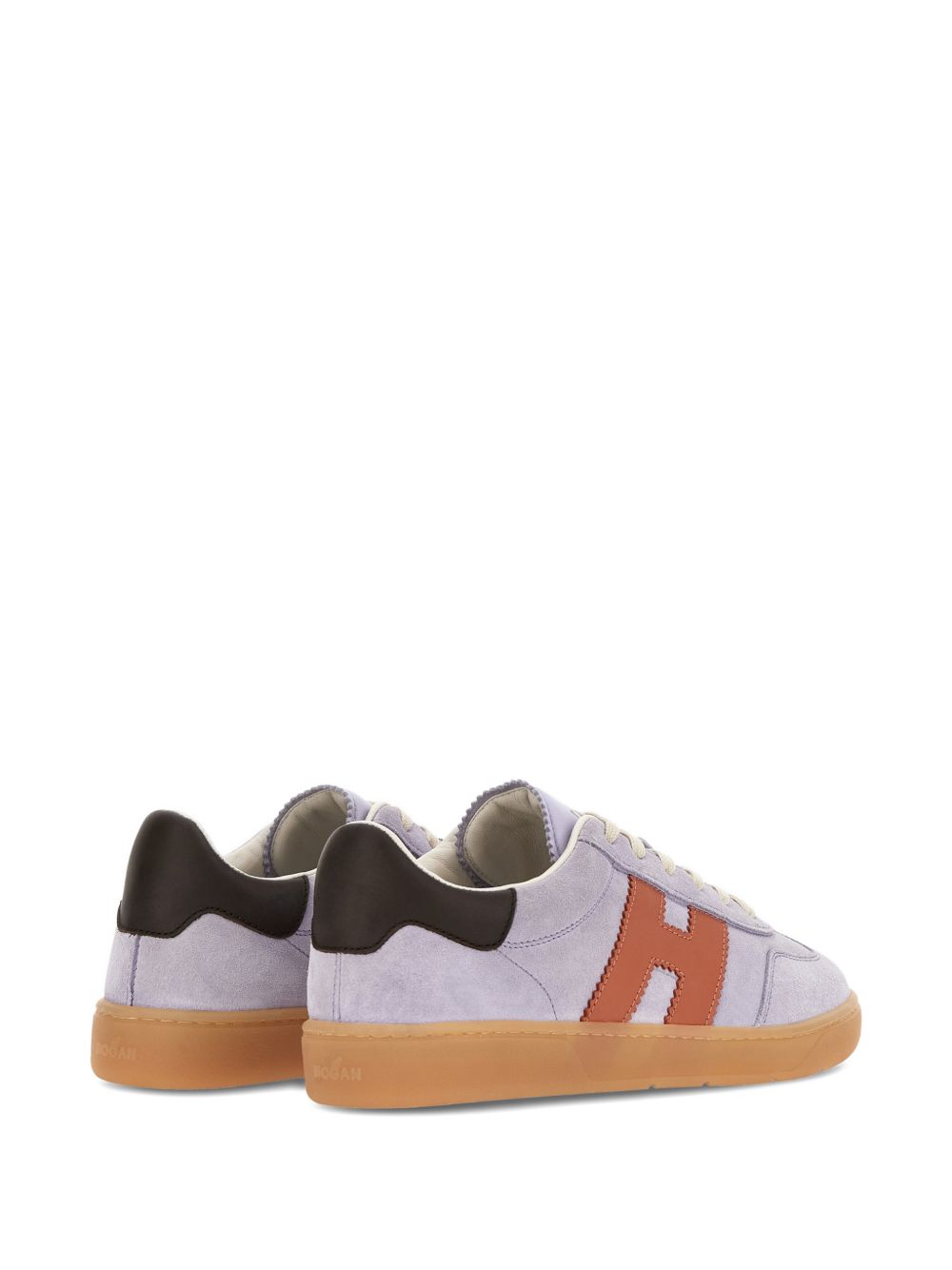 HOGAN Sneakers in pelle viola 