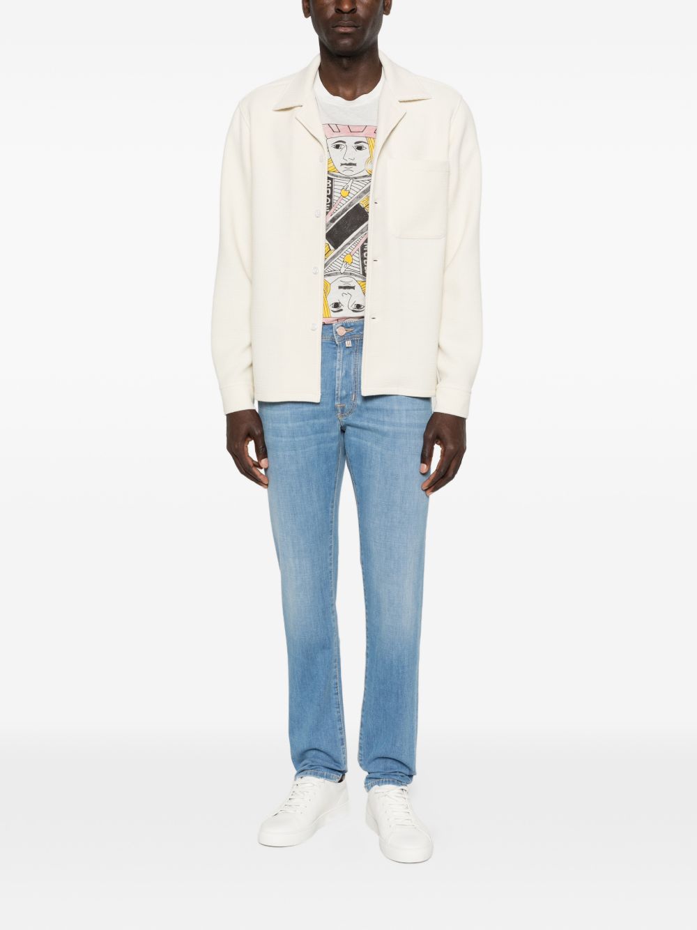 JACOB COHEN Blu jeans Bard con tasche 