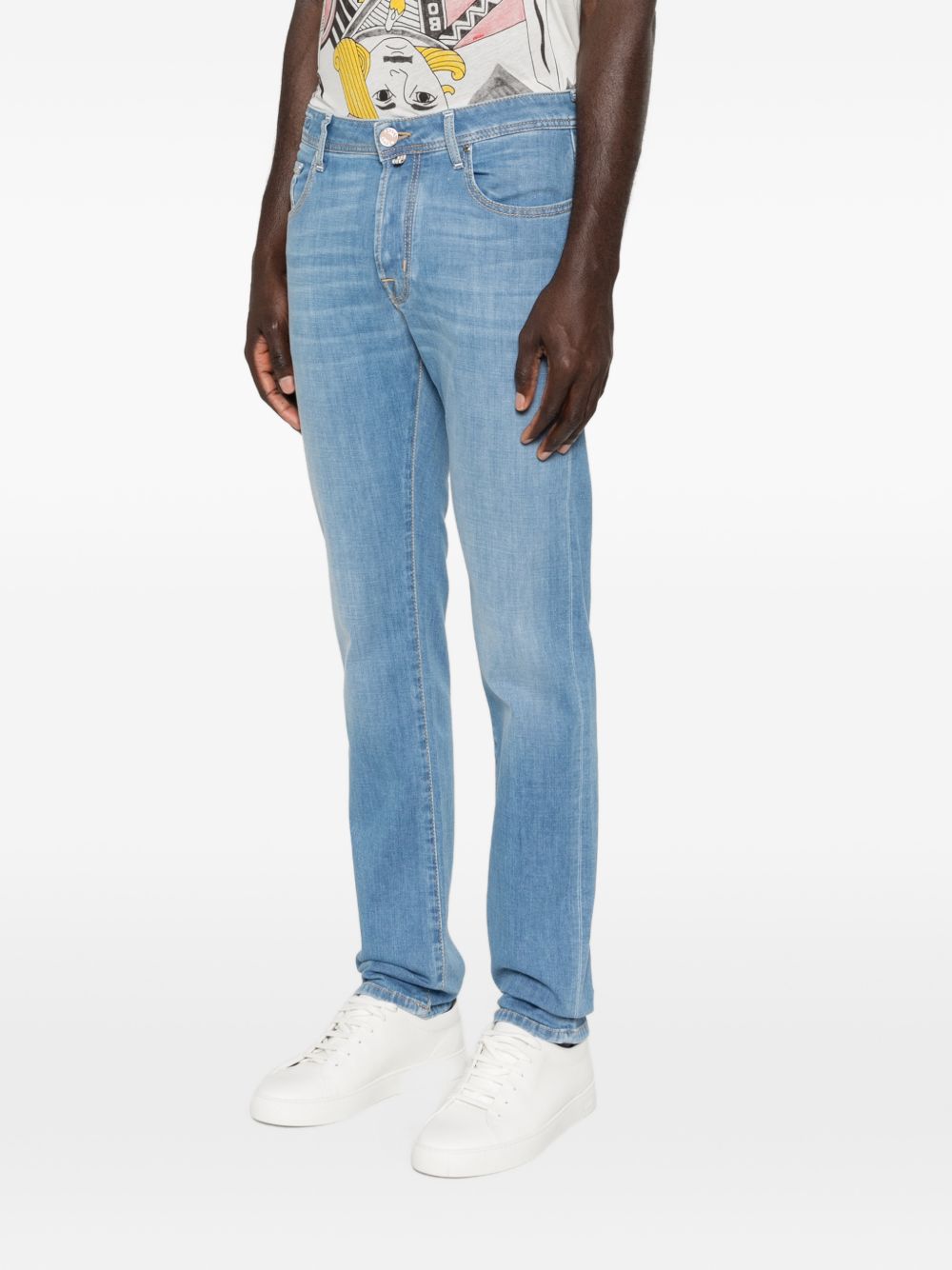 JACOB COHEN Blu jeans Bard con tasche 
