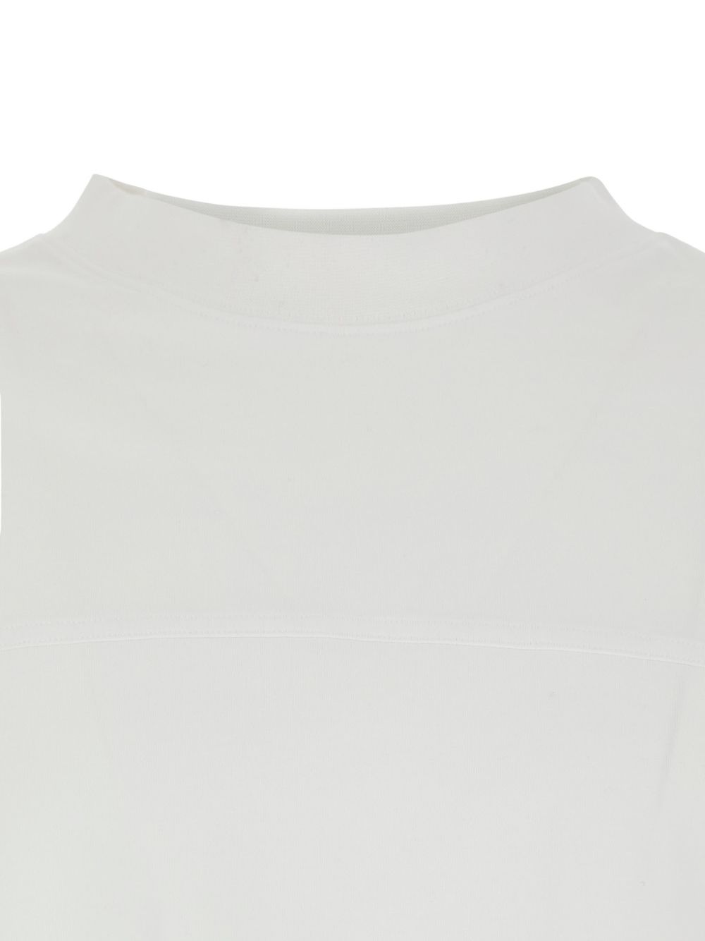 JACQUEMUS T-shirt Atelier bianca a maniche lunghe con logo 