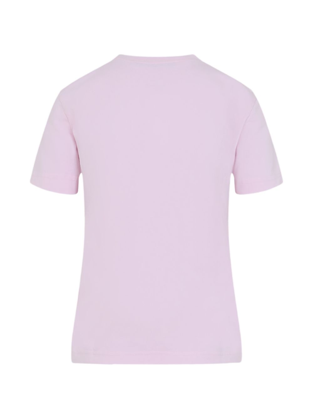 JACQUEMUS T-shirt Gros Grain rosa in cotone con logo 