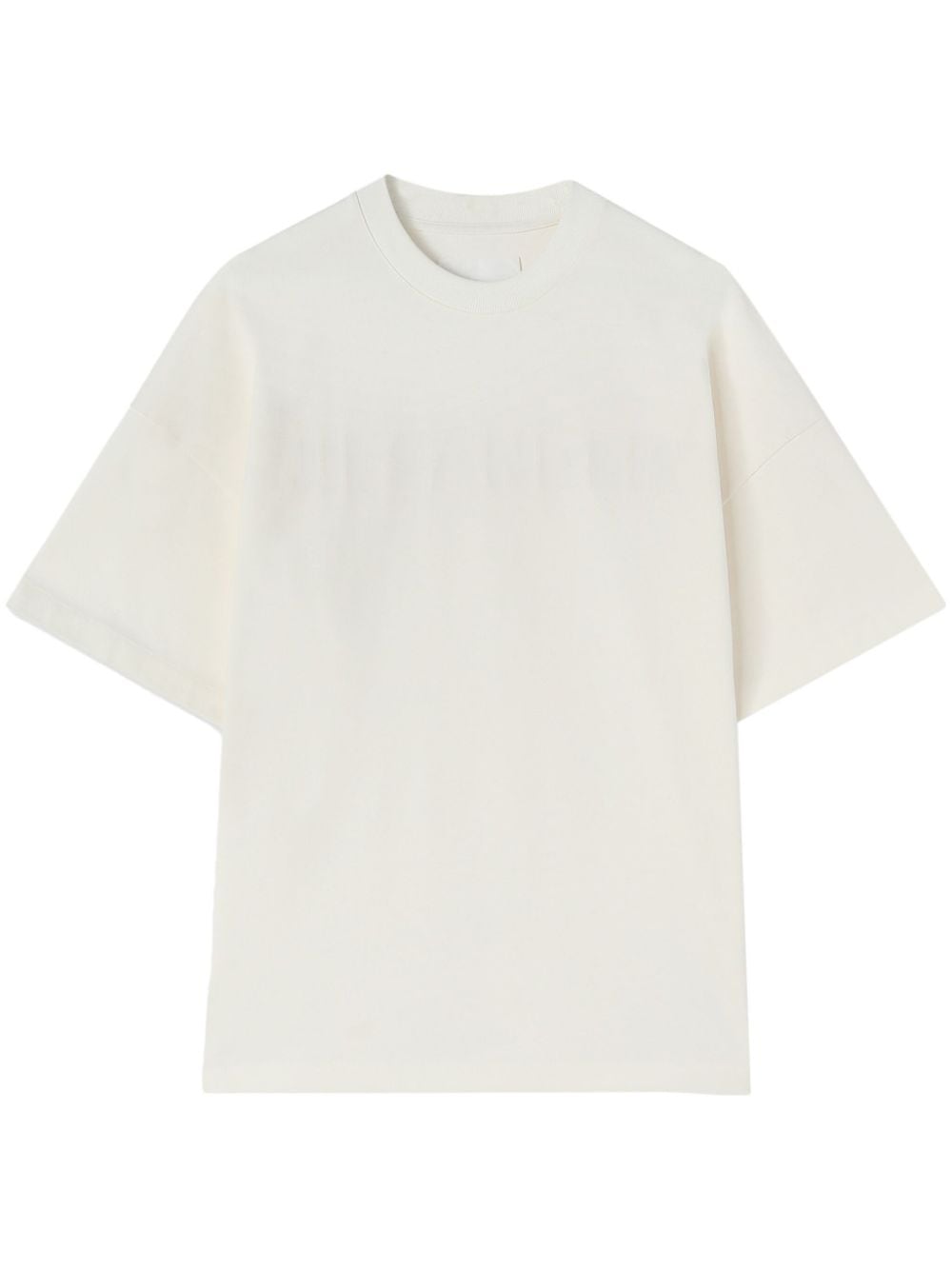 JIL SANDER T-shirt in cotone con maniche 3/4 