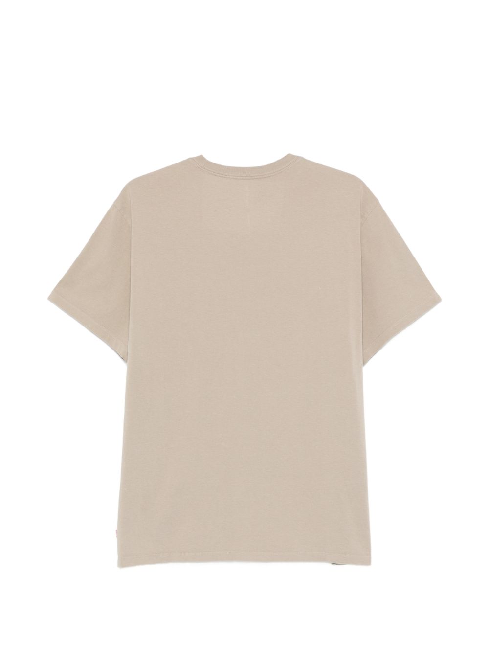 LEVIS T-shirt in cotone beige a maniche corte 