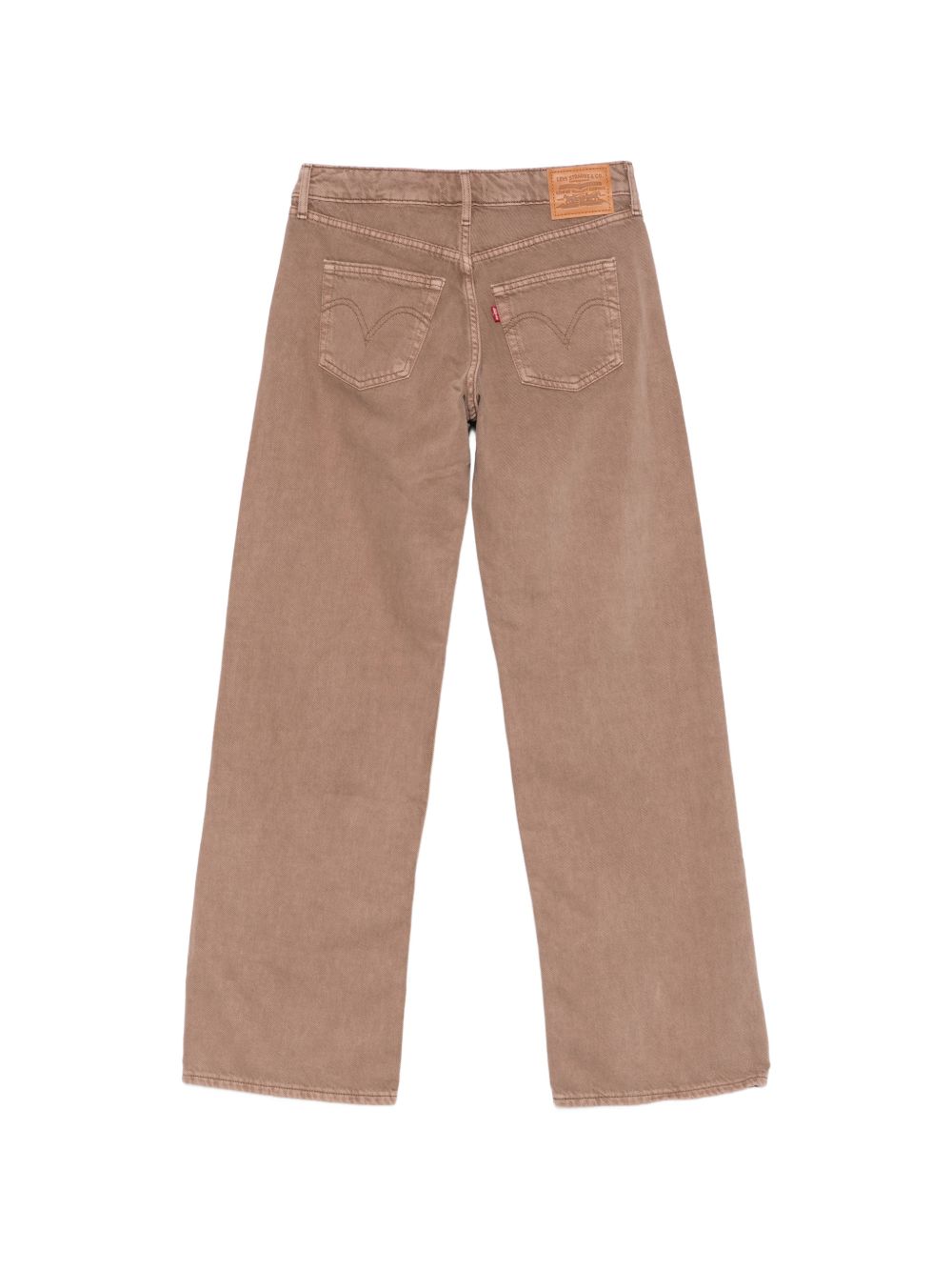 LEVIS Jeans marroni a gamba larga 