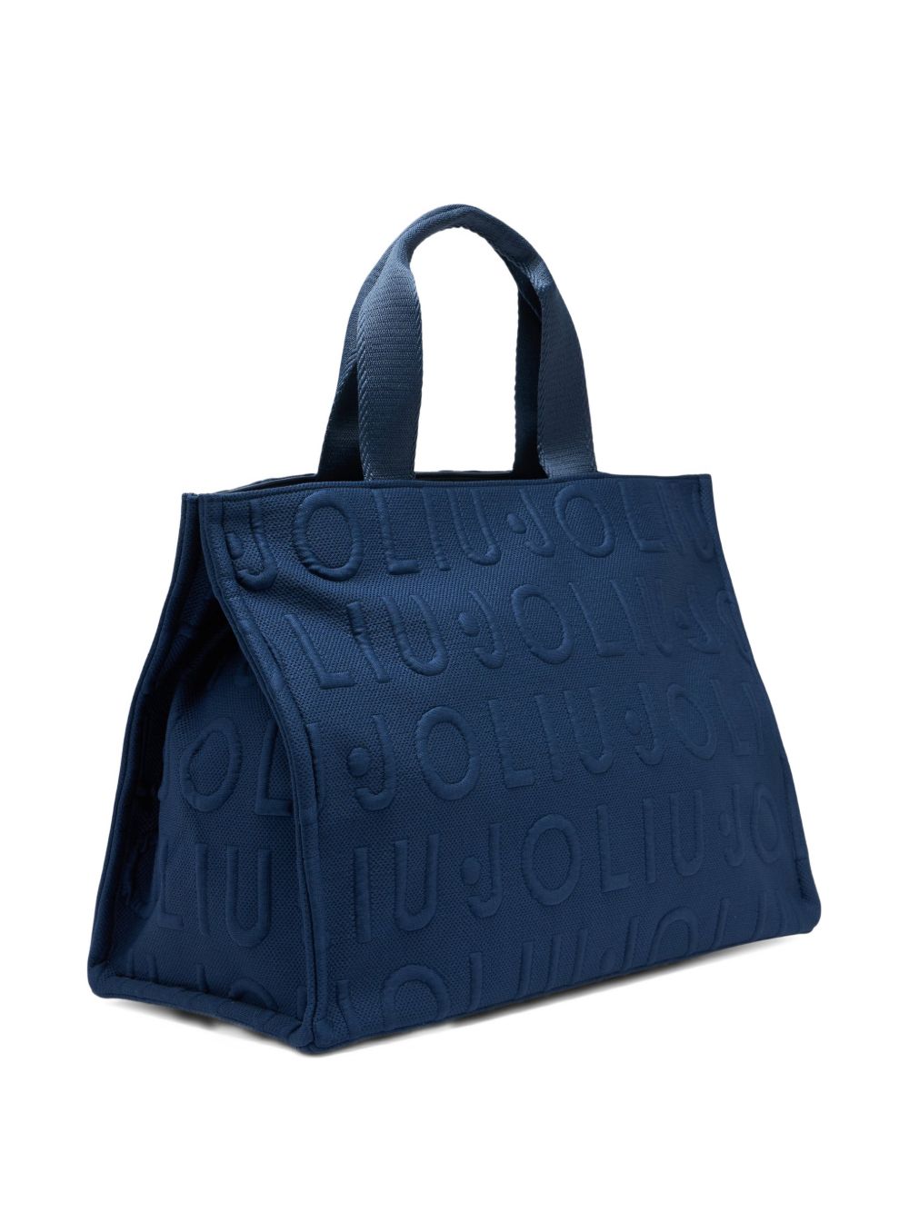 LIUJO Borsa tote color petrolio 