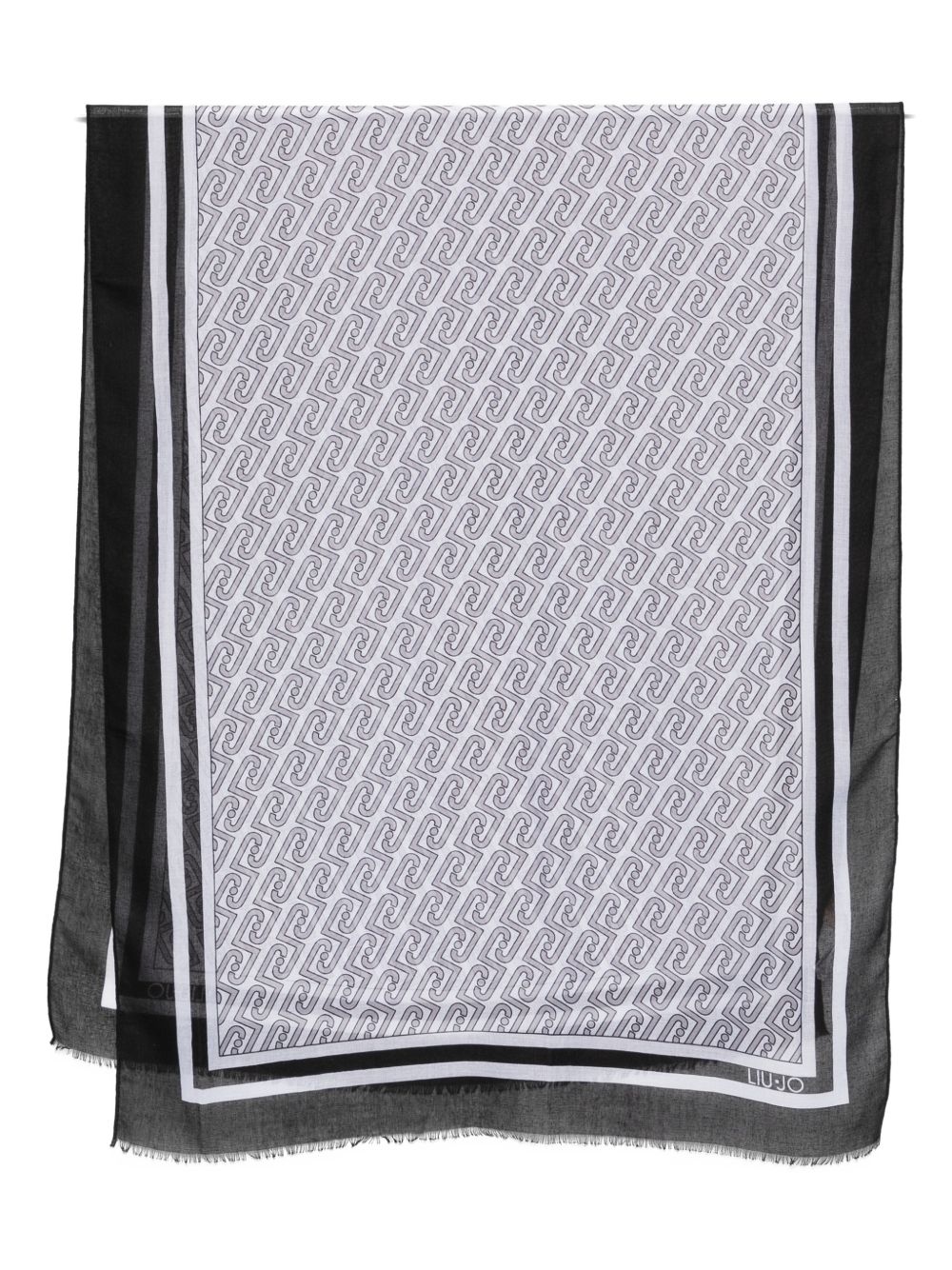 LIUJO Foulard bianco e nero 