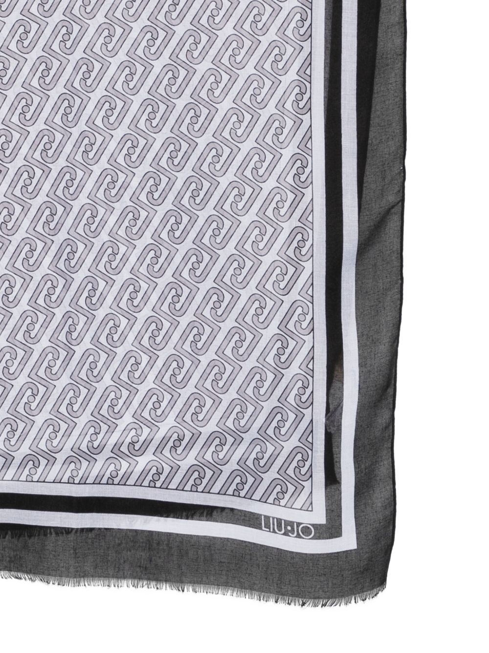 LIUJO Foulard bianco e nero 